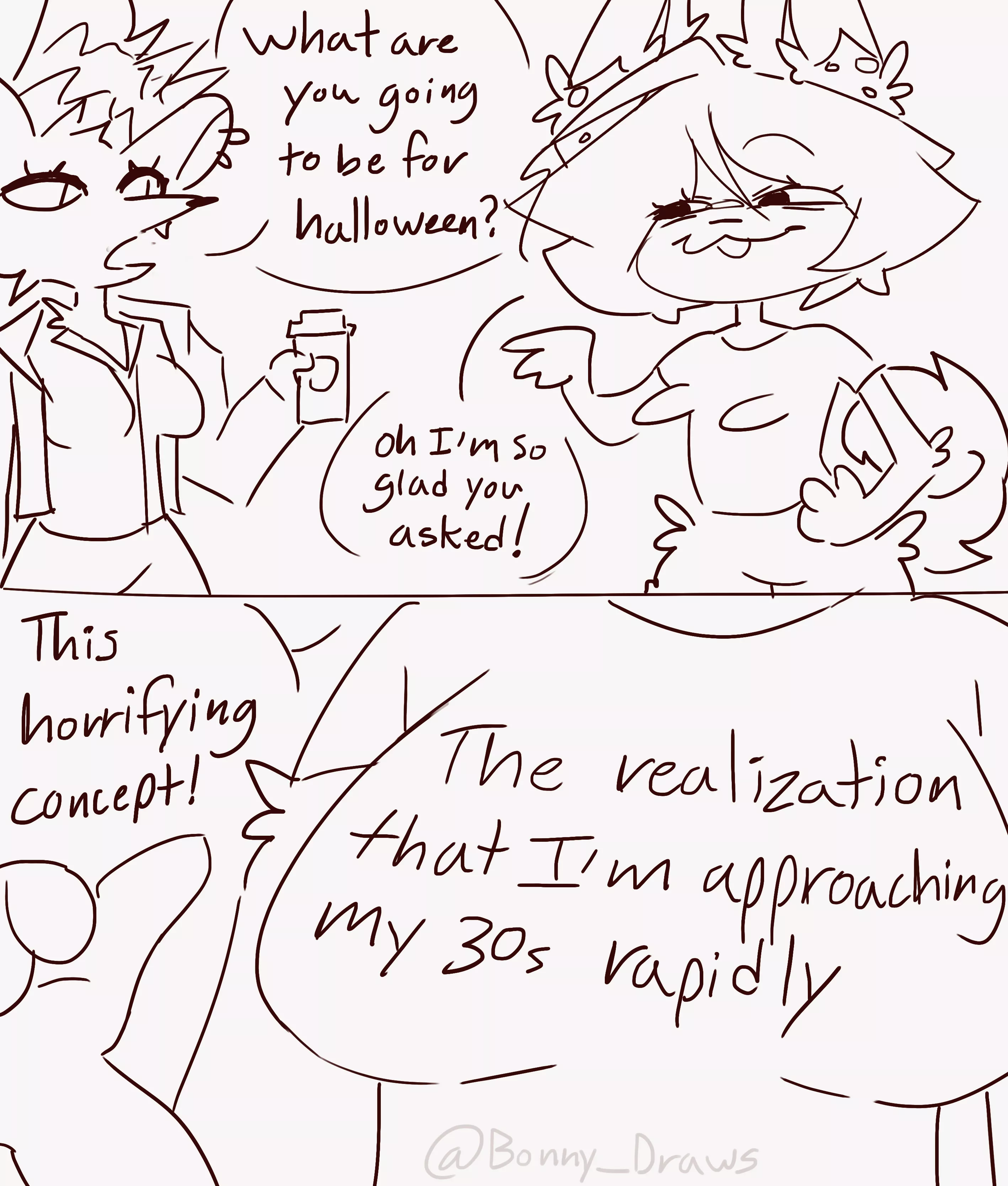 (art by me) Spooky Scary concept