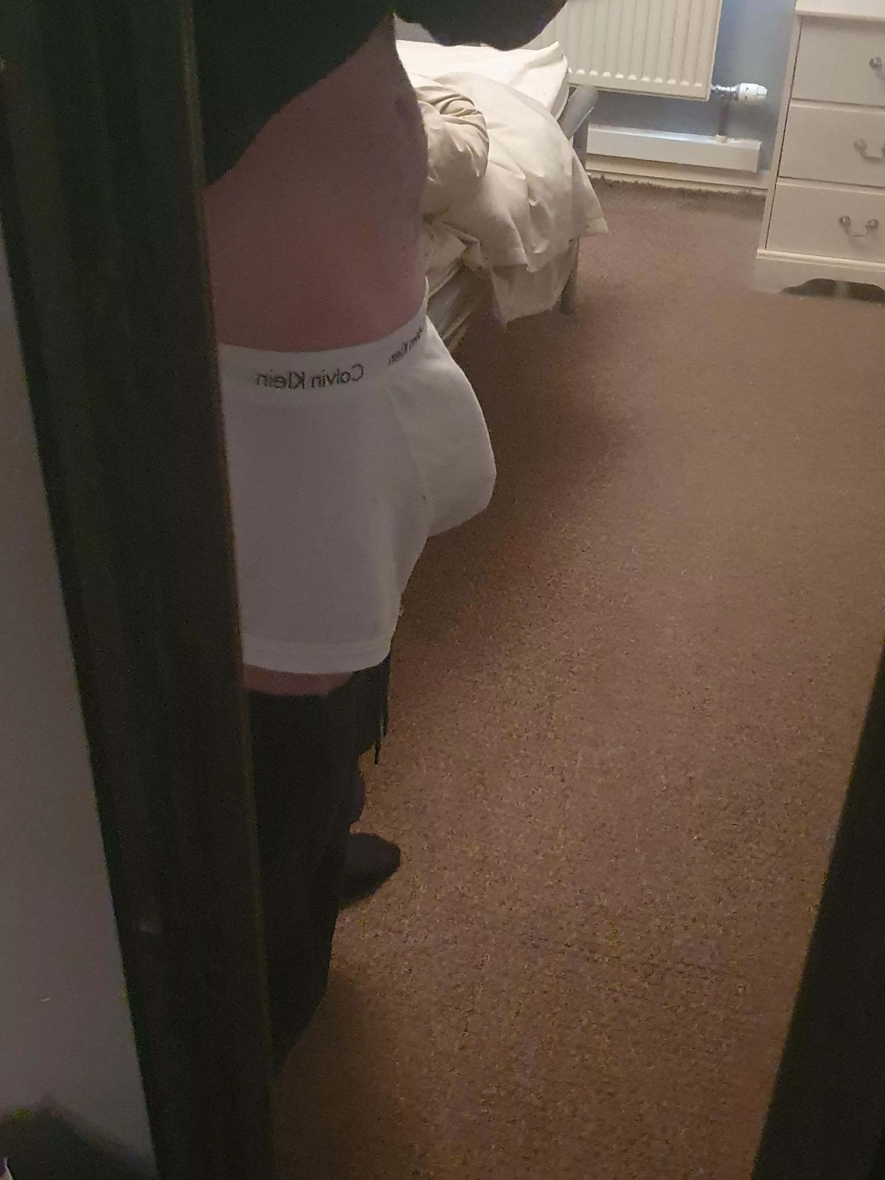 Big bulge in the mirror