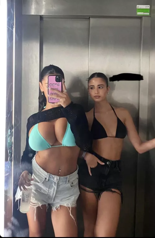 Bigger than her friend's head