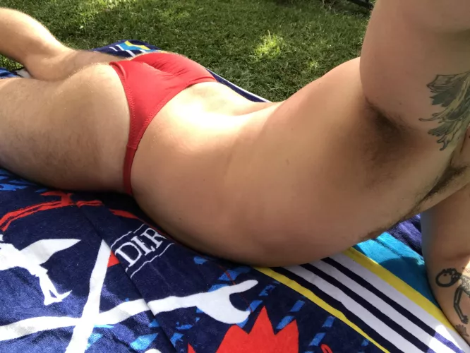 Bikini cut speedo
