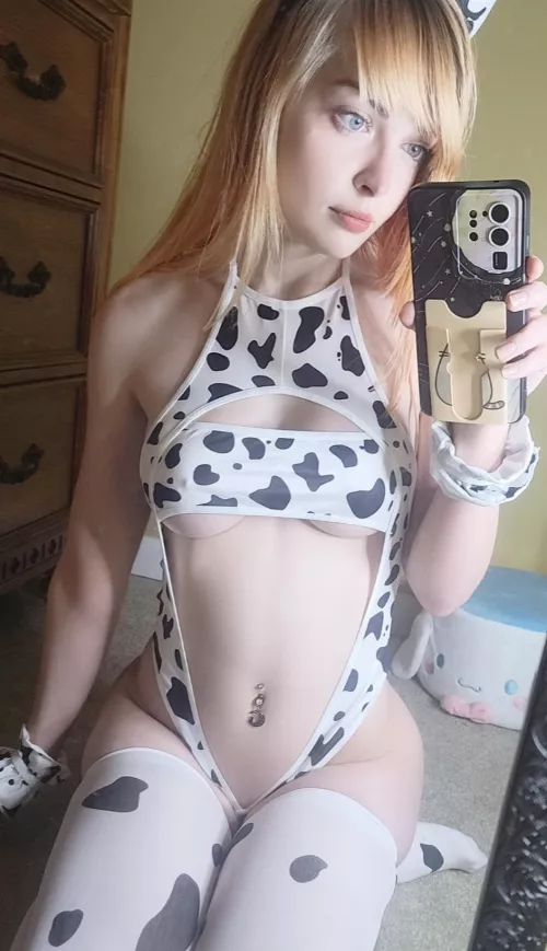 Can I be your milk cow? ❤️