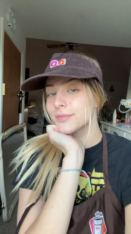 close up so you can see my full freckles