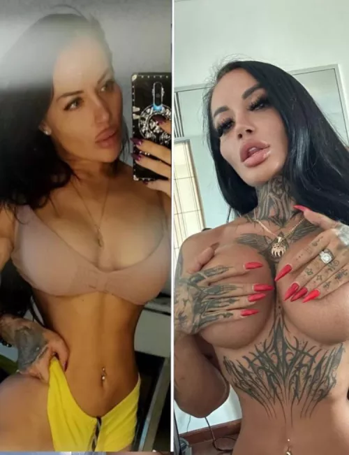 From average gym goer to bimbo slut