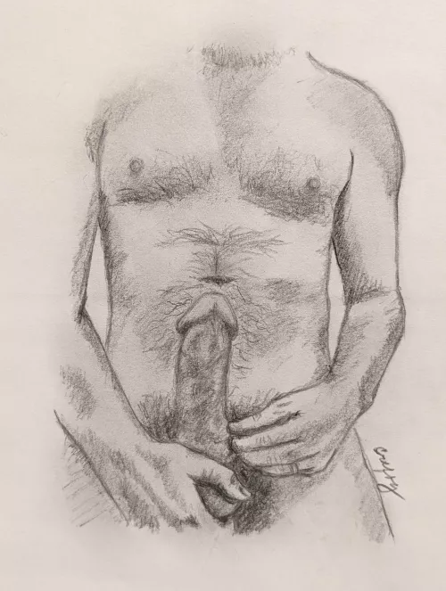 Graphite pencil sketch on bristol of u/calvinnc