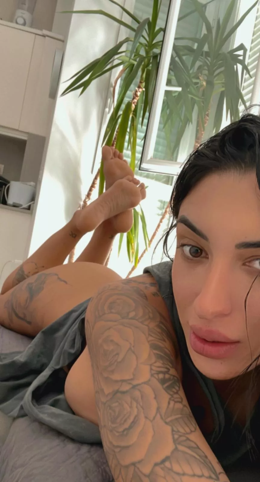 Have you ever been made to cum with your feet?