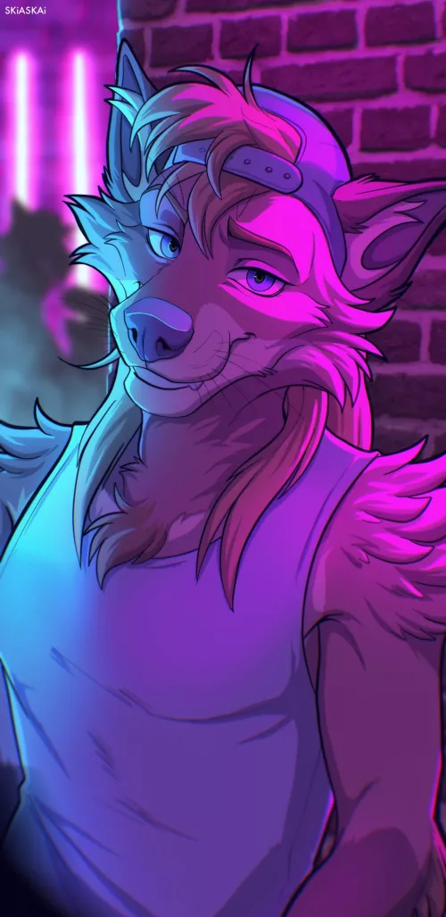 He's Looking at *You* [SkiaSkai]
