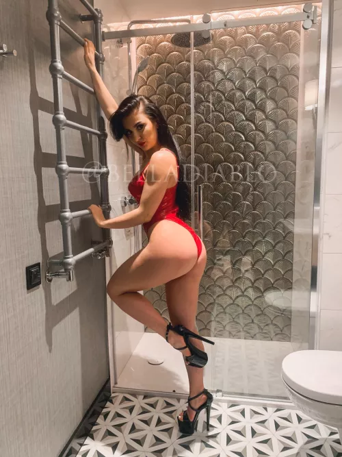 High heels are the most important part of the outfit, agree?