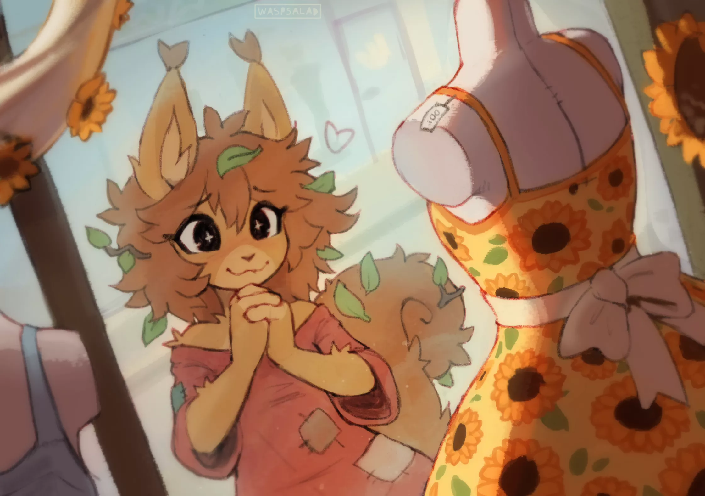 Holly window shopping