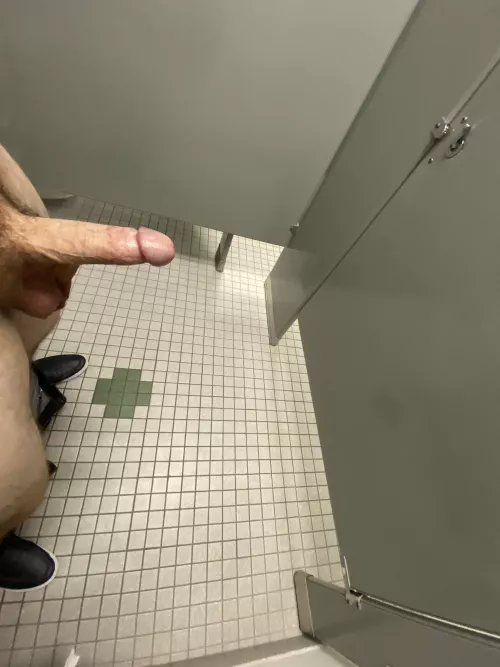 I can’t make it through a workday without touching my cut cock
