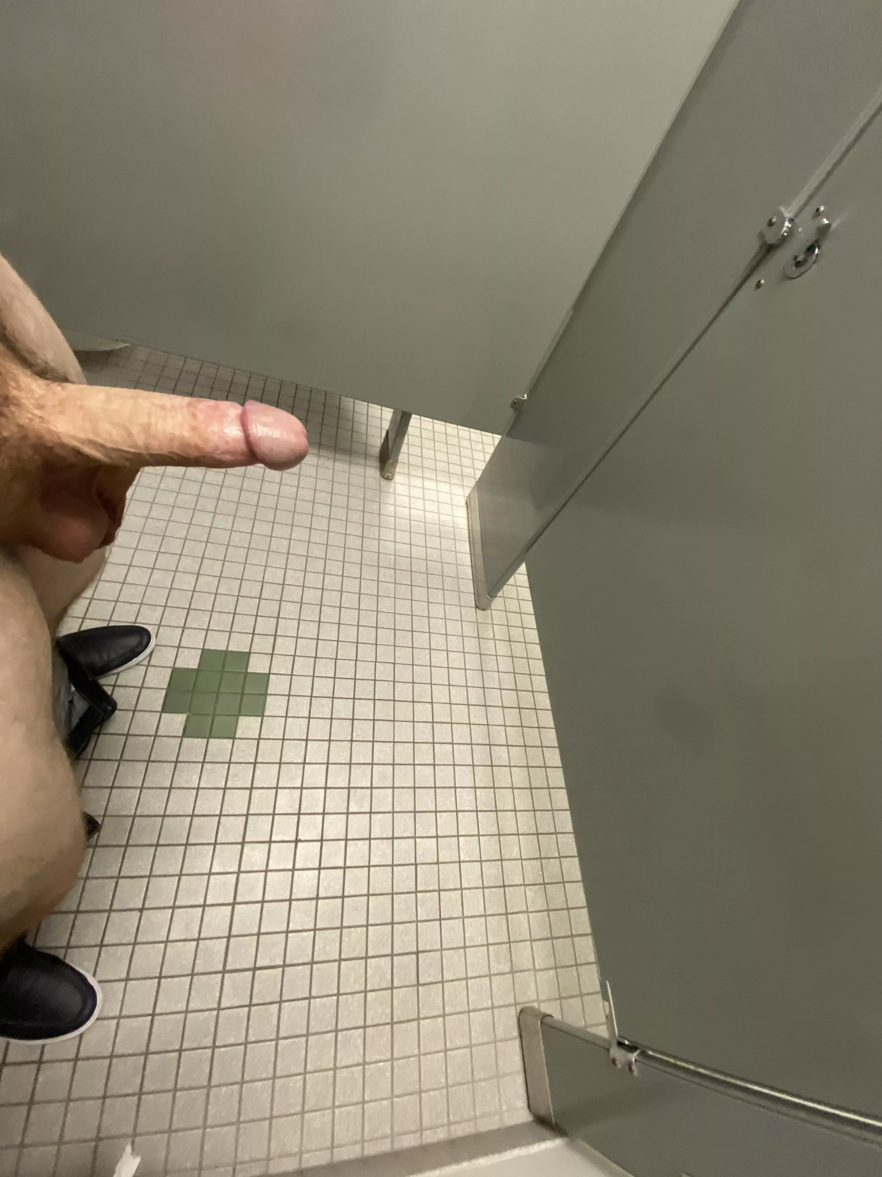 I can’t make it through a workday without touching my cut cock