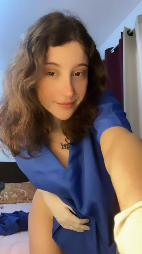 I can't wait to get naked after class and get off