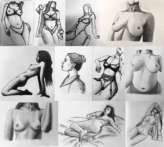 Mix of different styles I’ve tried out recently