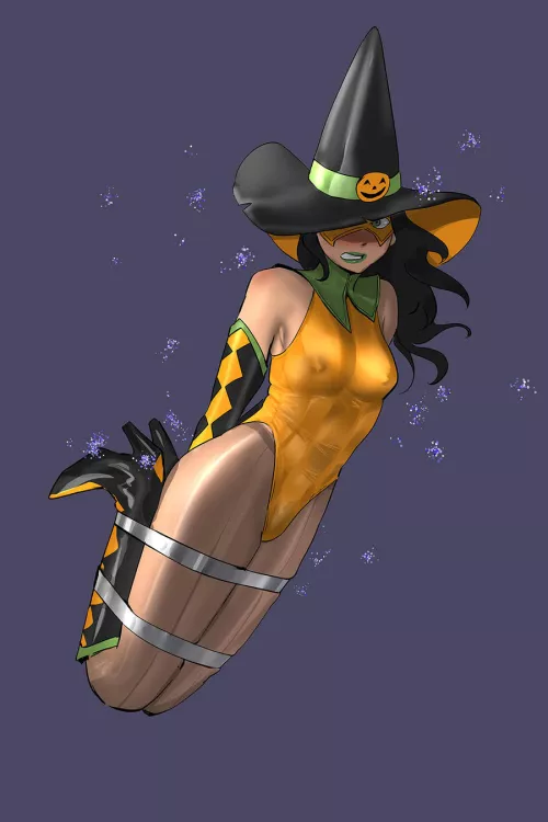 Suspended by magic (OC)