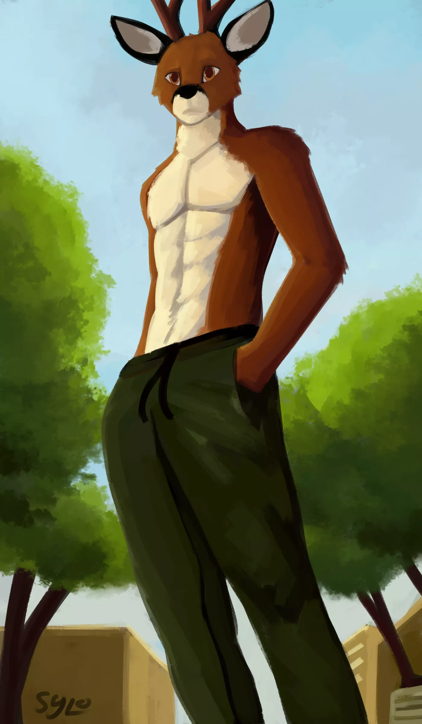 Until Morale Improves (Art by me)