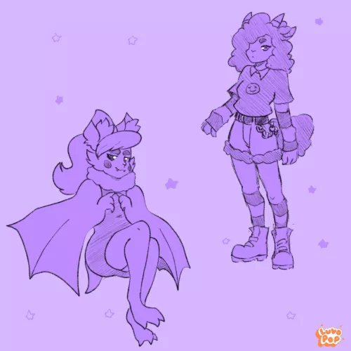 Which design do y'all like more? (By Luvopop 🧡)