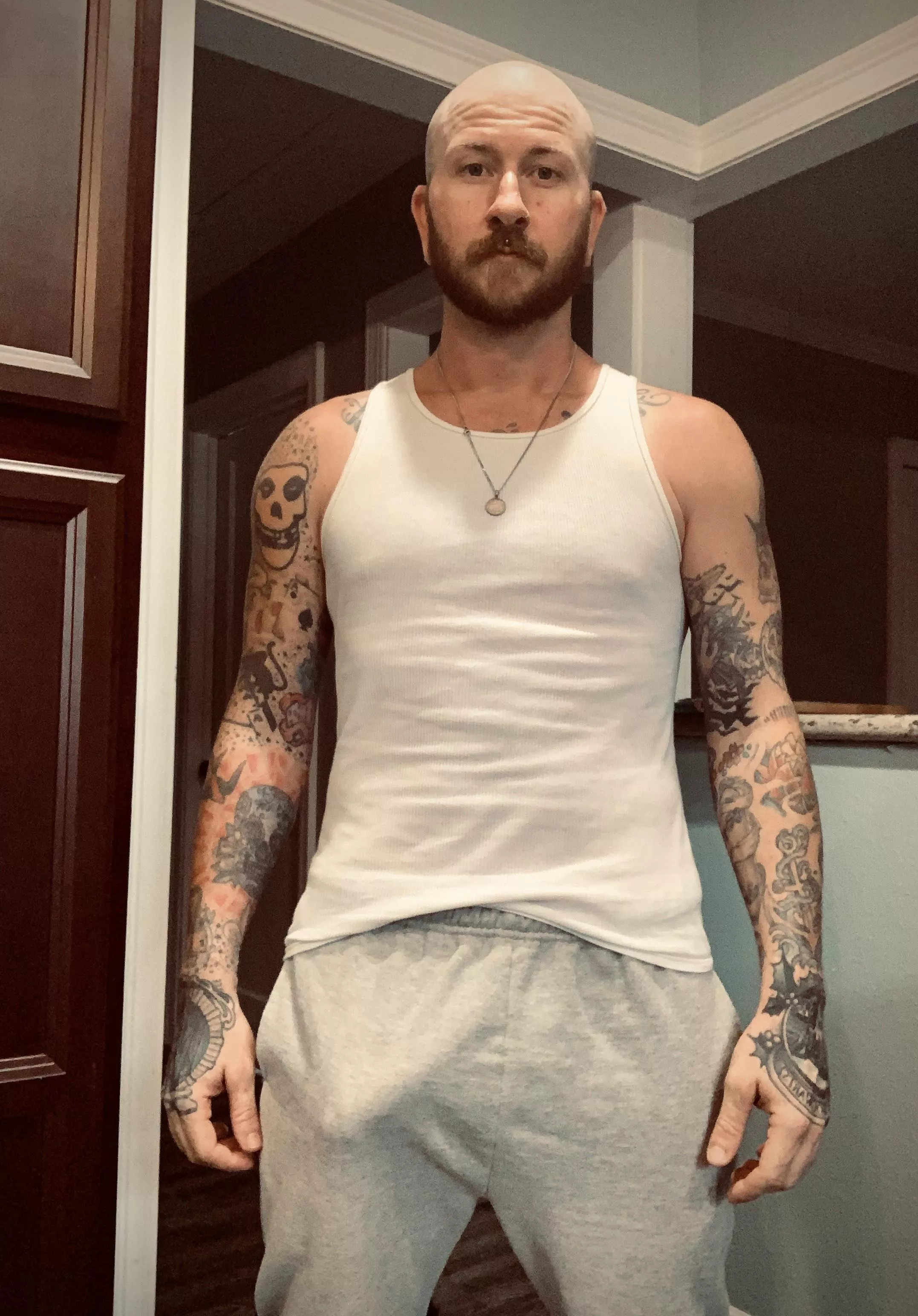 Who likes some grey sweatpants?