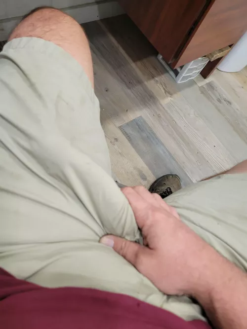 Would you climb under my desk if you saw this?