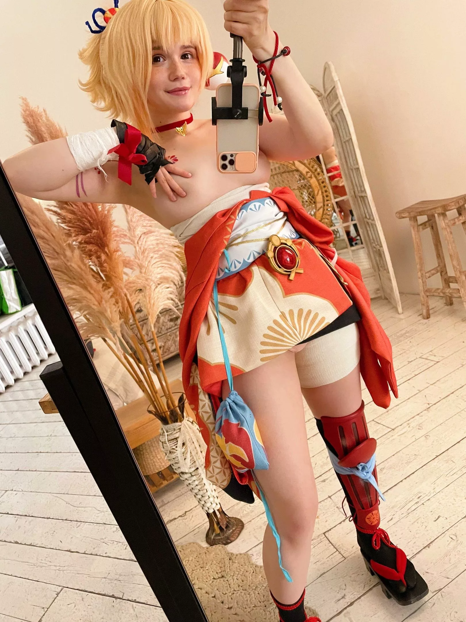 Yoimiya cosplay by Neyrodesu