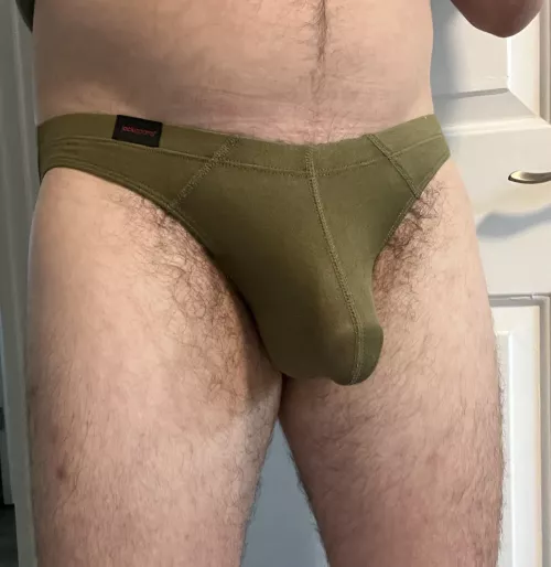Do you like how my bush spills out of my briefs?