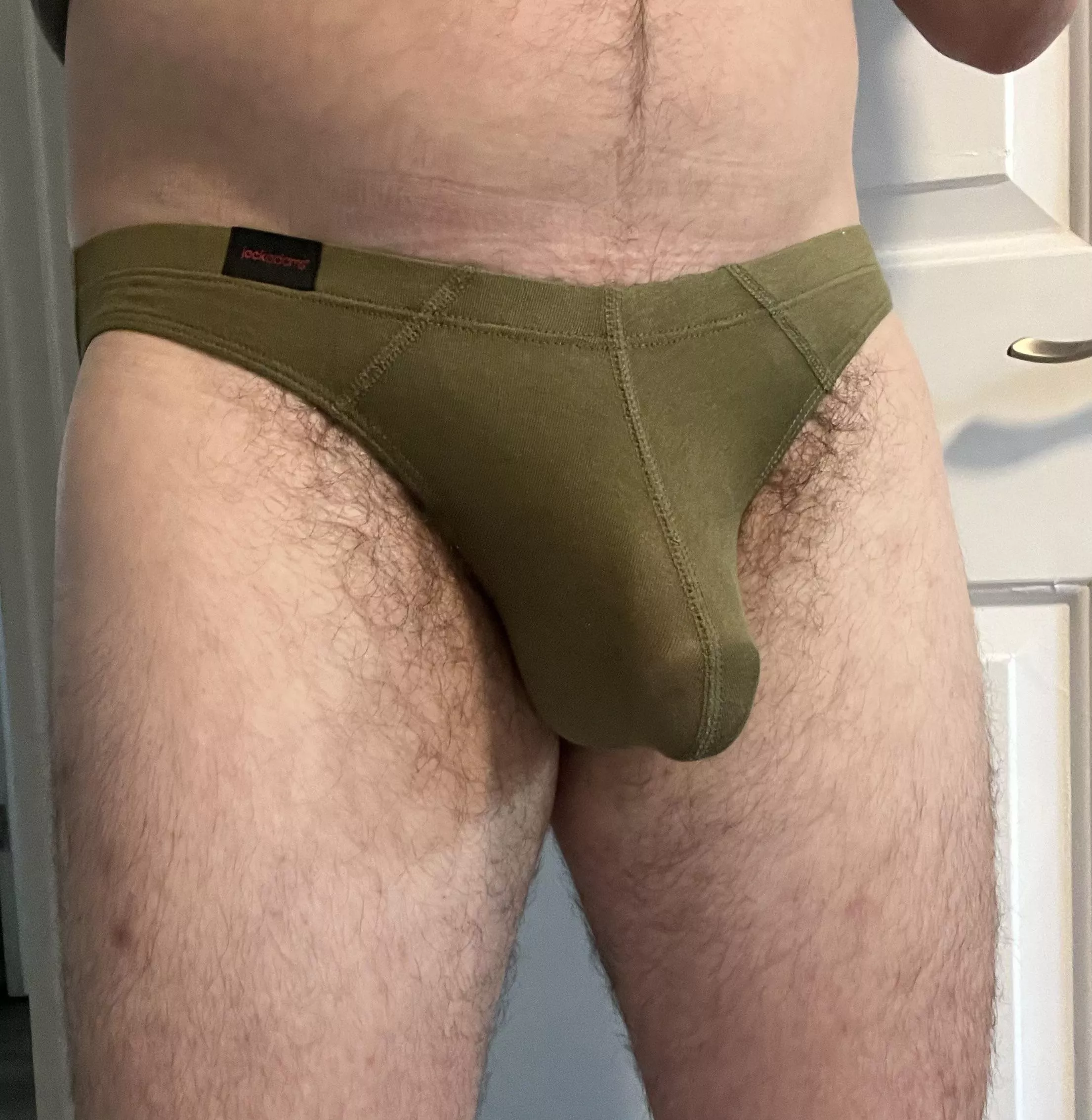 Do you like how my bush spills out of my briefs?