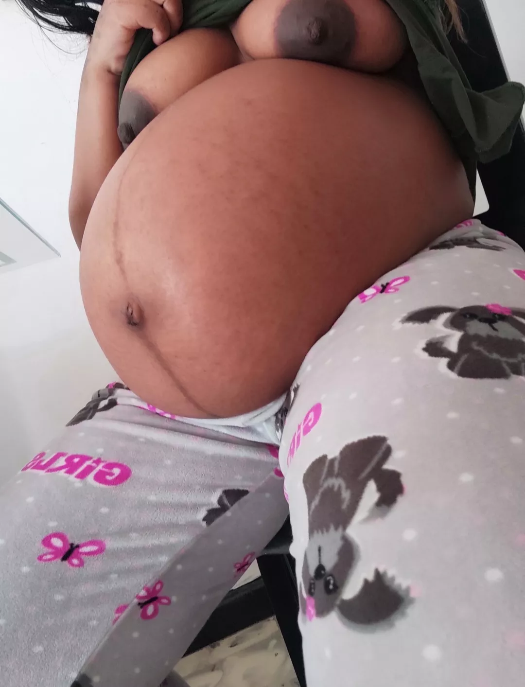 Do you like my huge twin belly?