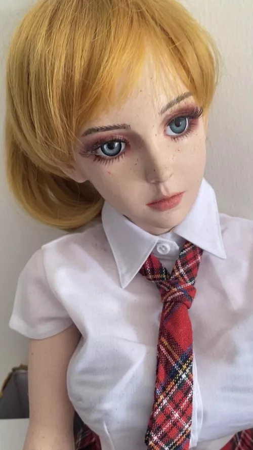 How to wipe away stains on doll face???