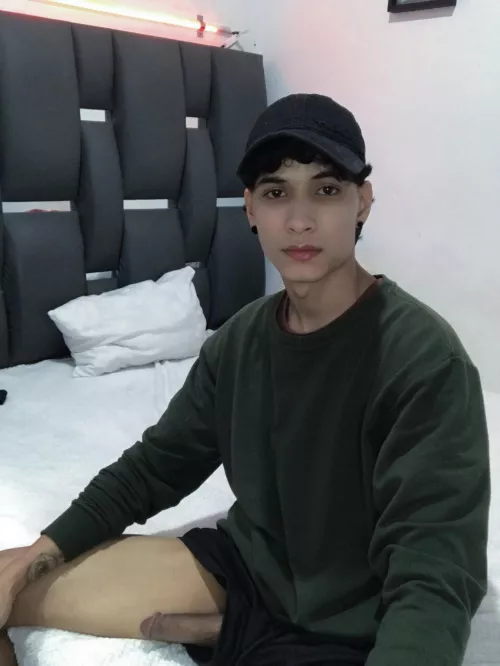 I bet you've never seen such a big teen cock before