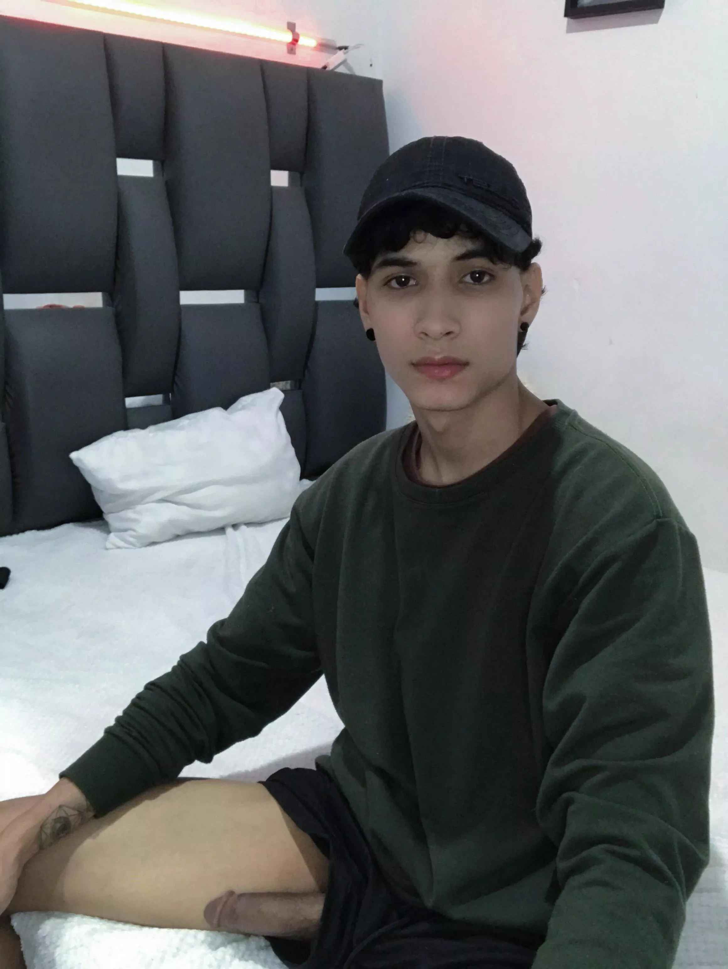 I bet you've never seen such a big teen cock before