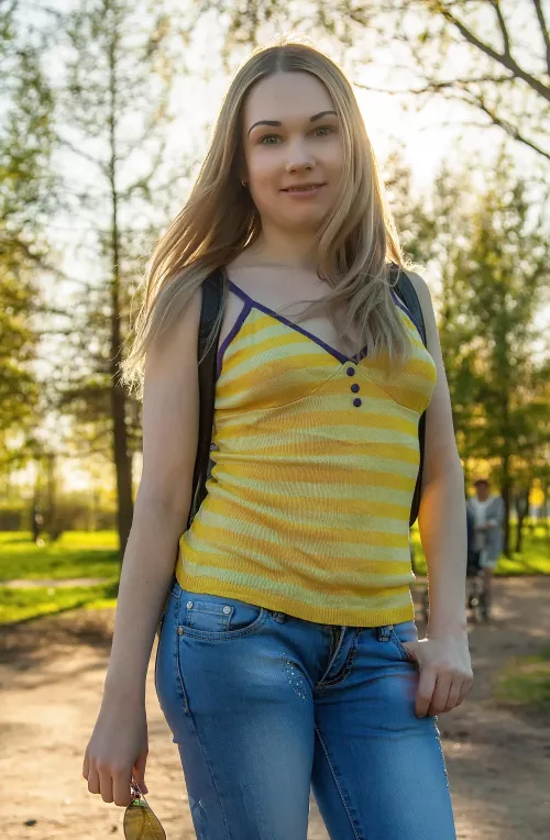 I typically don't wear bra in public