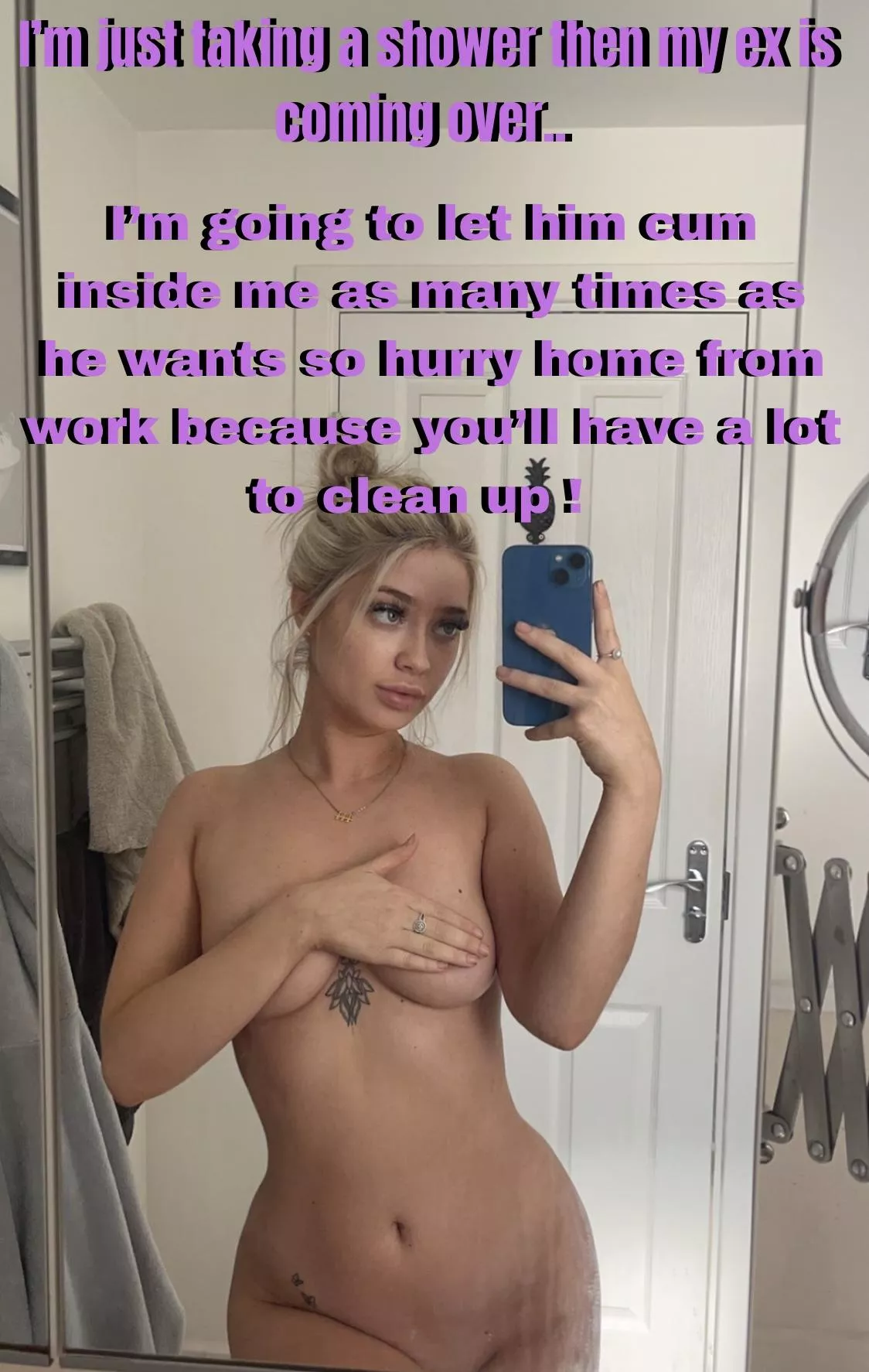 It better be squeaky clean, cuck! [F19]