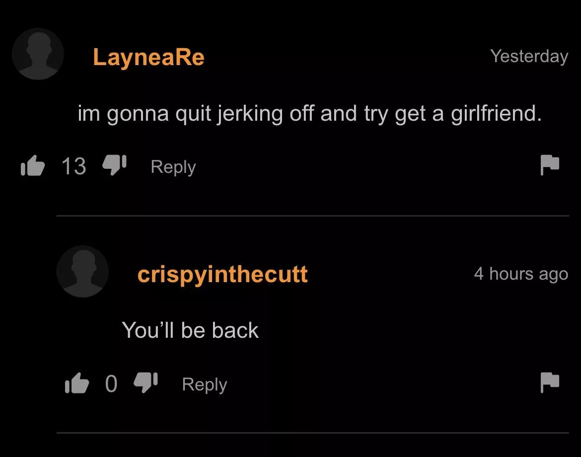 let the man try at least