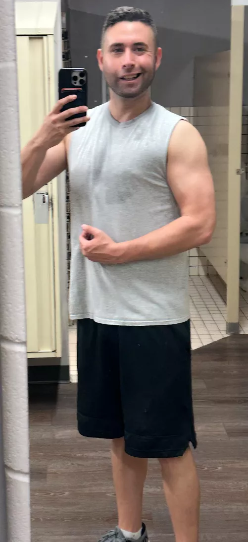 Not where I want to be, but progress is progress and I’m proud!