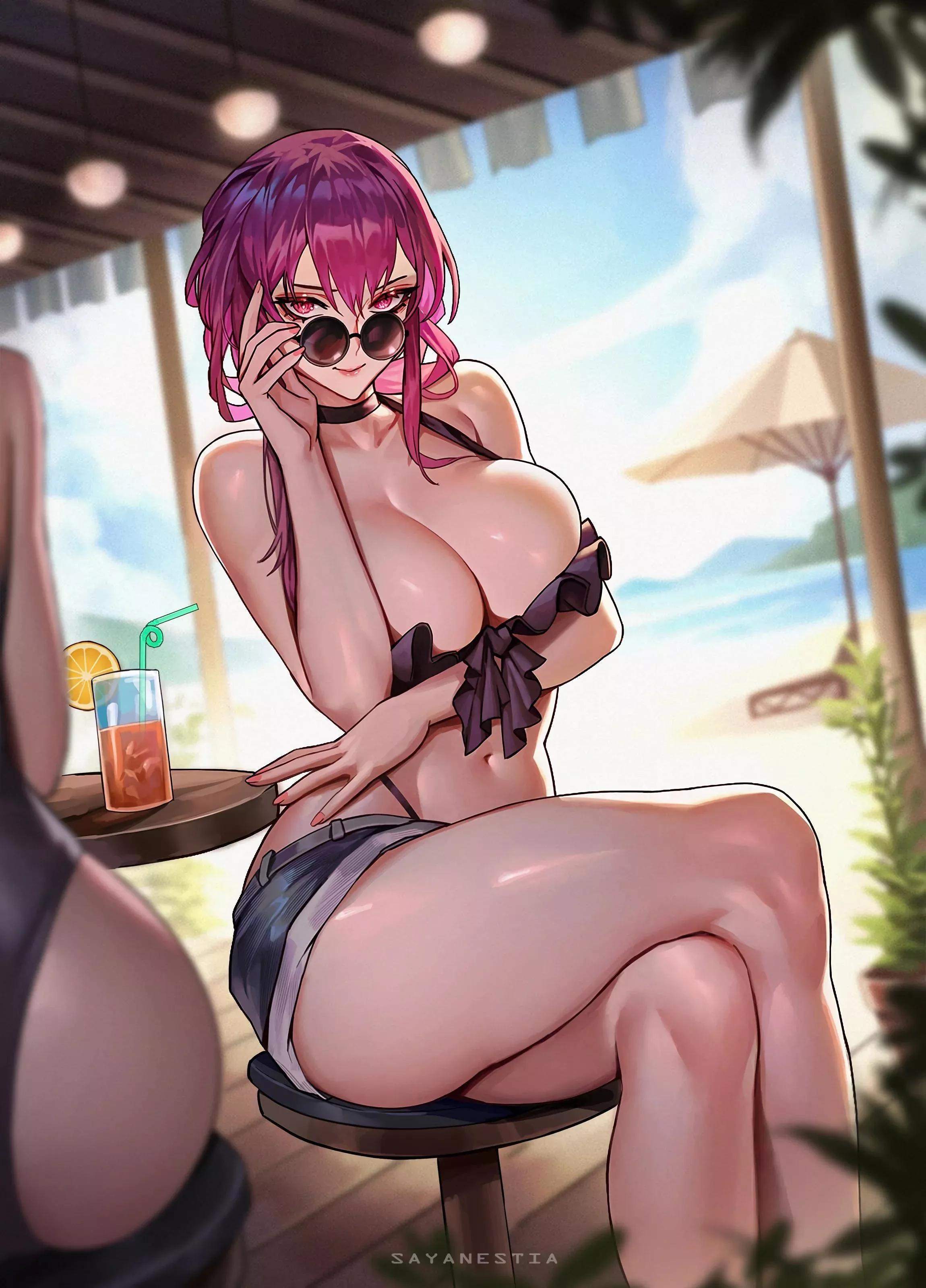 Oh you naughty boy , my eyes are here