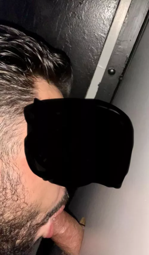 Second time with a cock in my mouth, really starting to like this