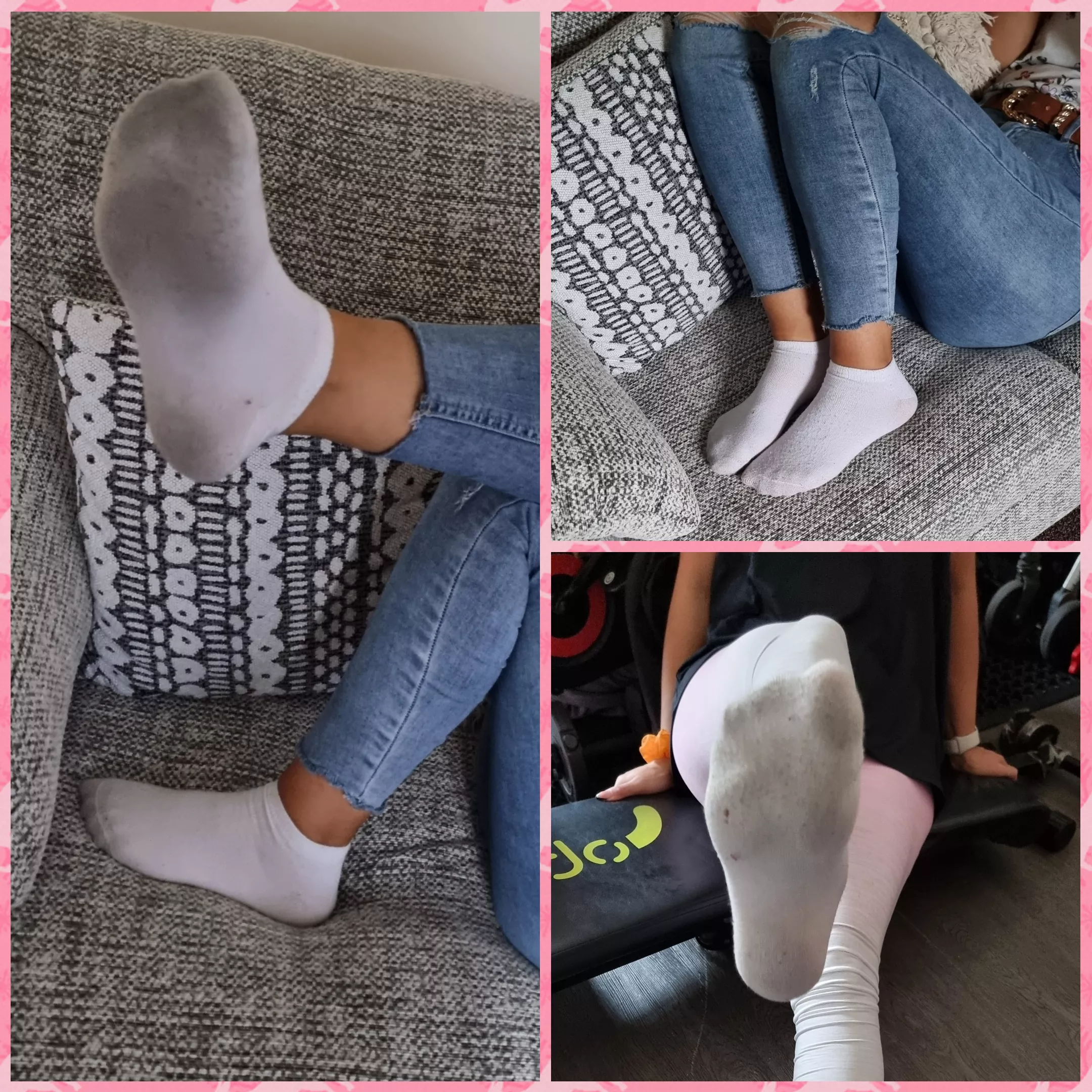 [SELLING] Sweaty potent ankle socks made to order- starting at £15[UK]pnp included - no time wasters/no free pics