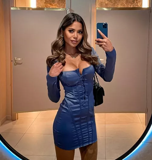 She is ready for date night