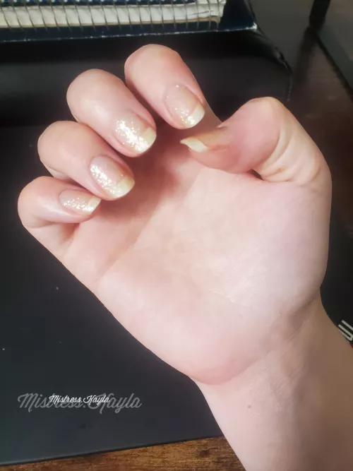 Shiny French Tips!