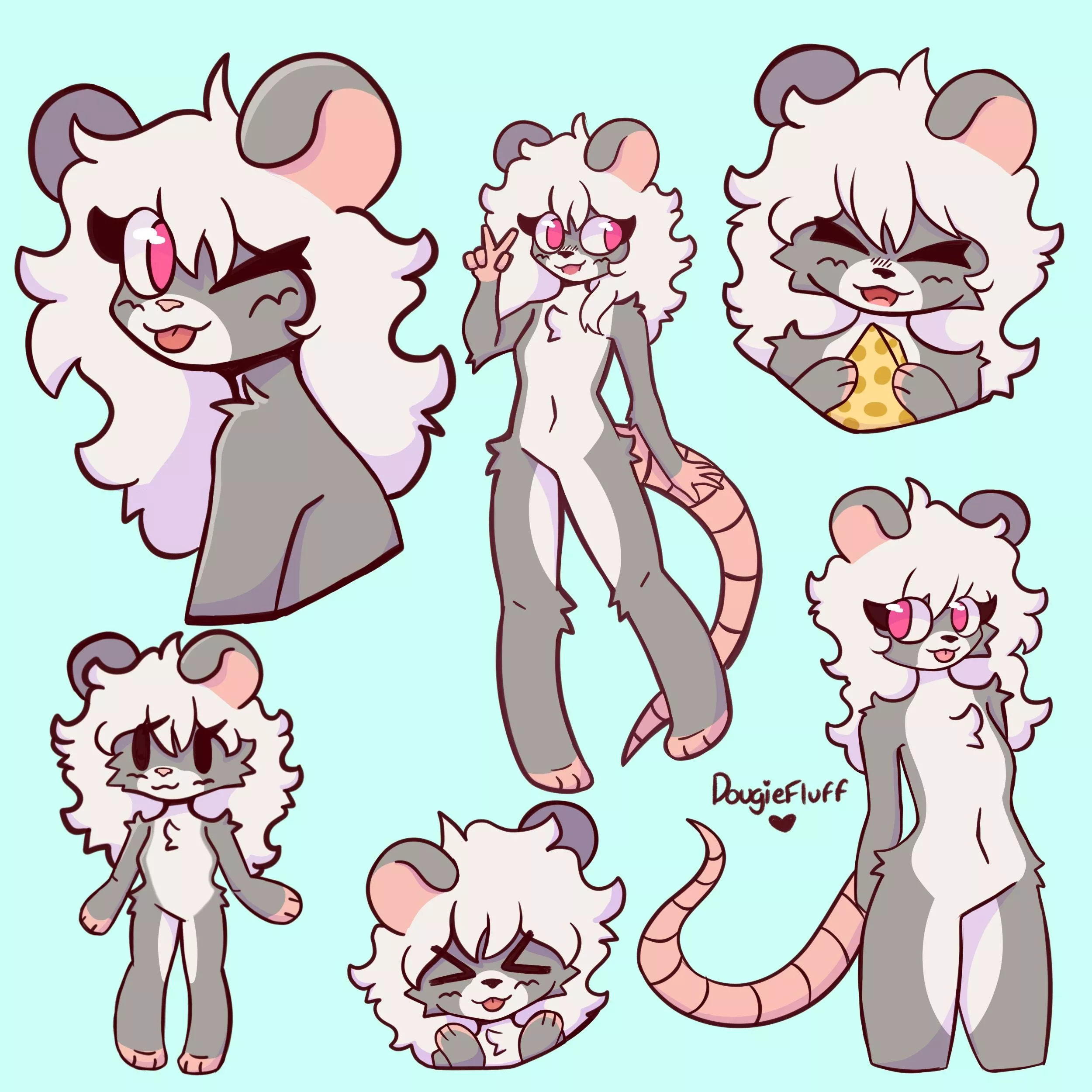 Strike a pose! [Art by Dougiefluff]