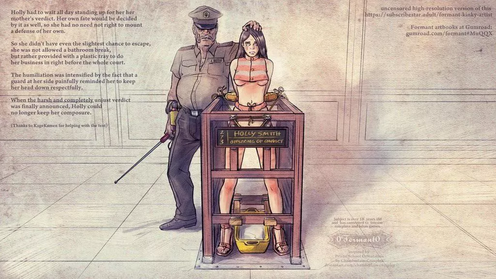 This innocent girl will be sentenced to a life in a bondage prison