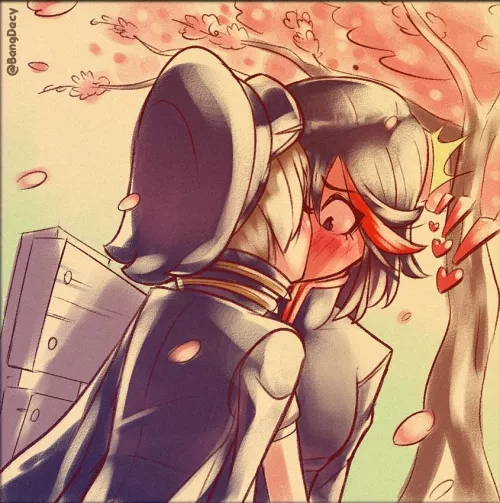 “When you get back, let’s go on a date!” (BangDacy) [Kill La Kill]