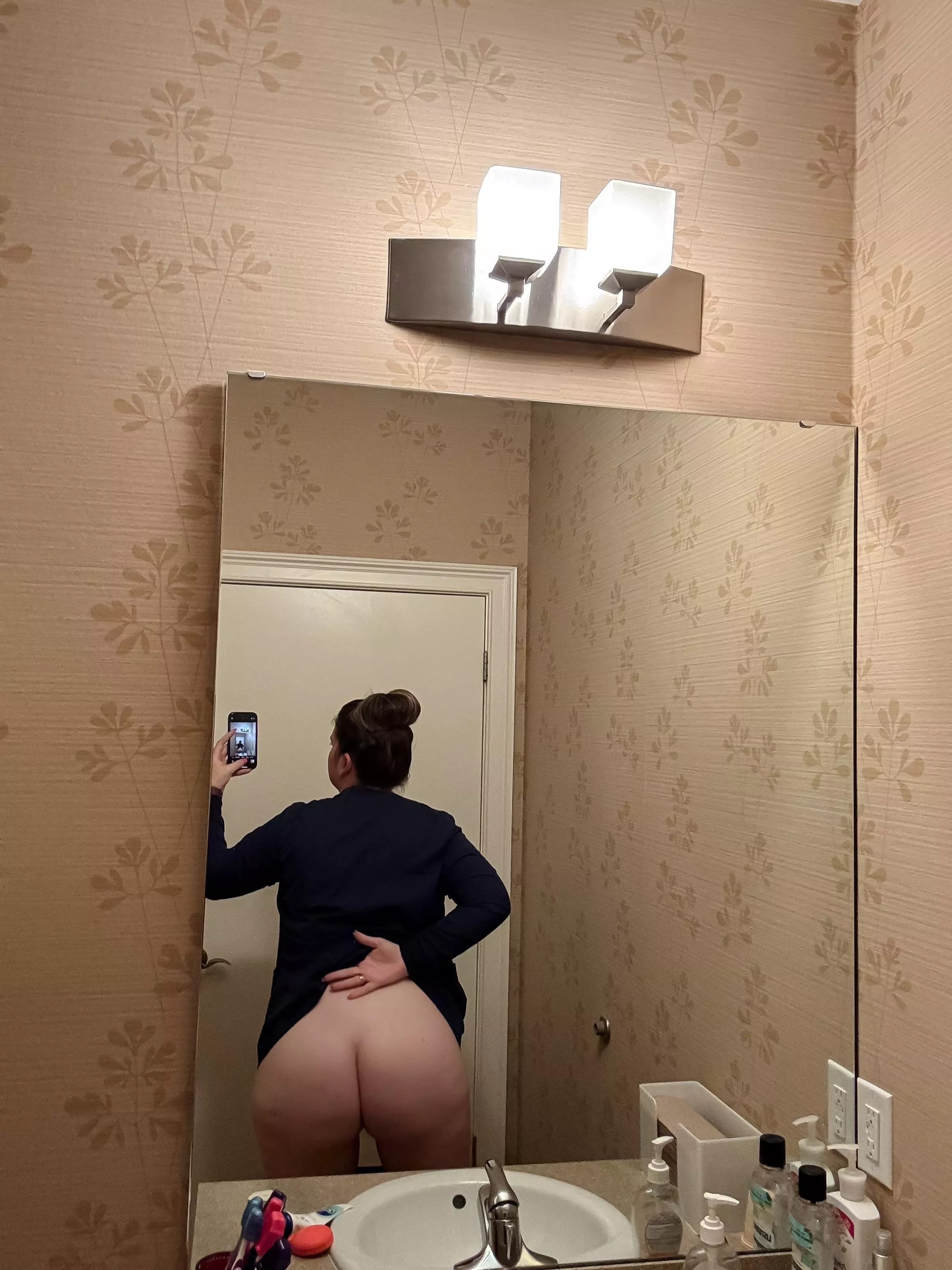 Would you clap my cheeks at work?