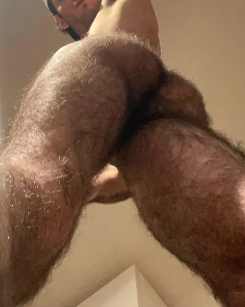 Would you pin this hairy ass to the ground?