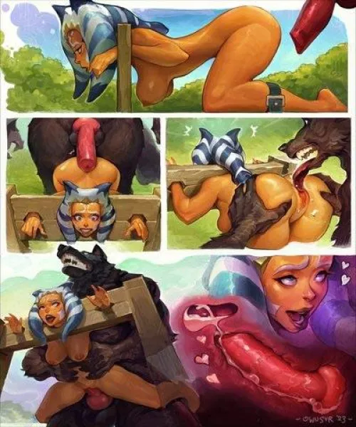 Ahsoka falls in love with the knot (owusyr)