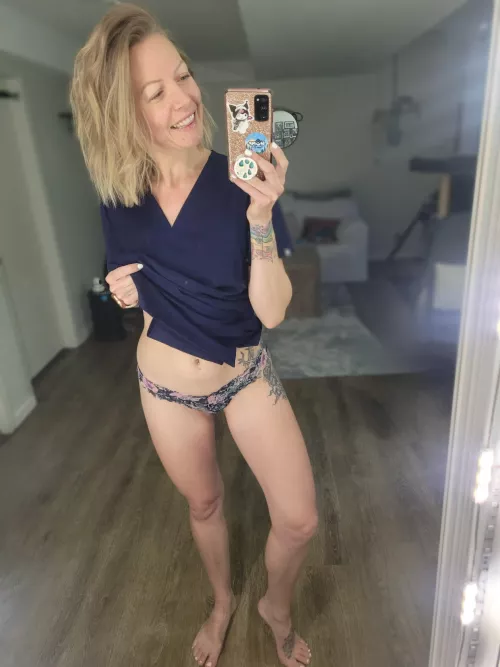 But I don't wanna put my pants on