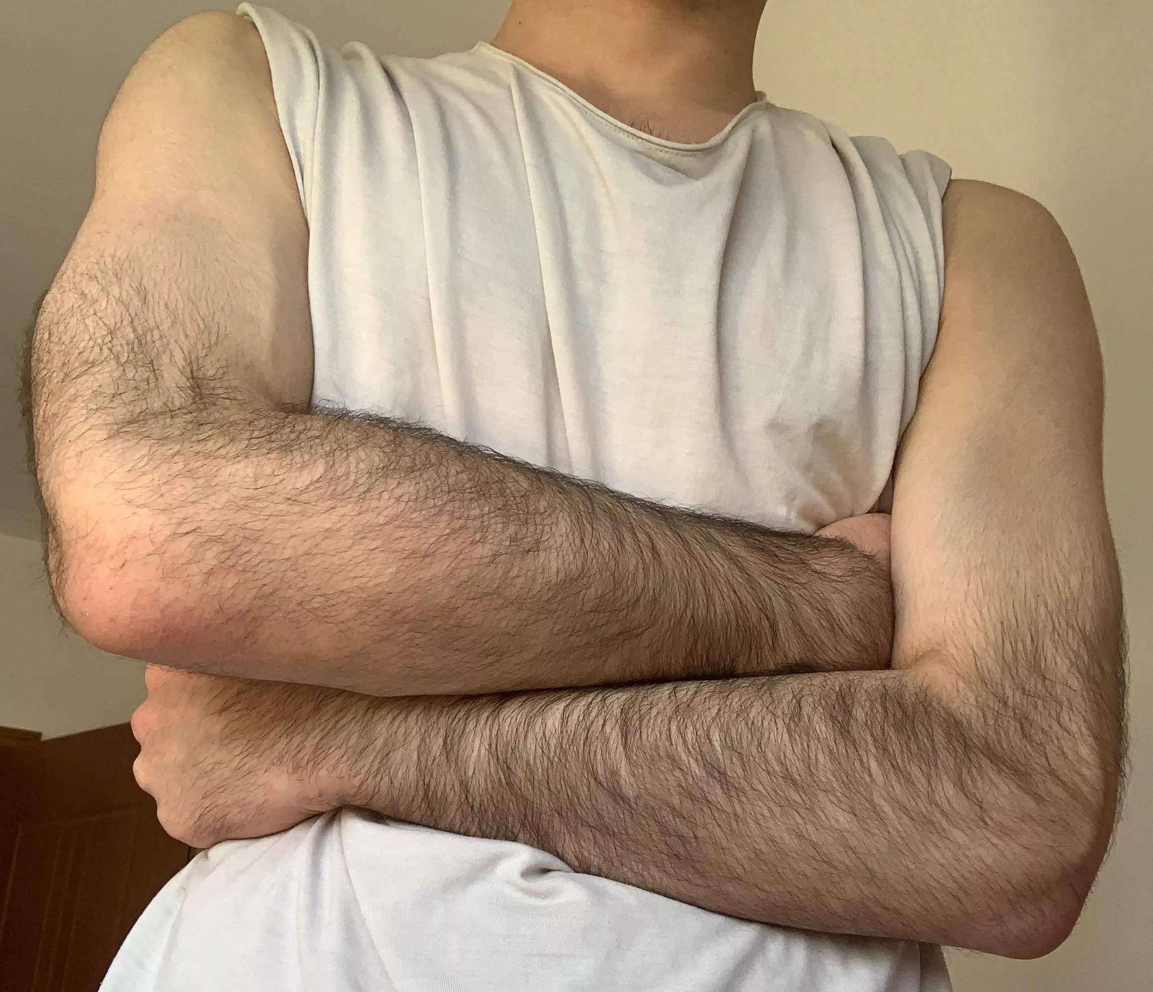 First post here, thoughts on my hairy arms?