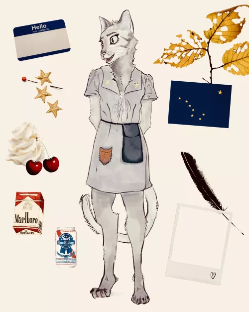 Lol first time making furry art