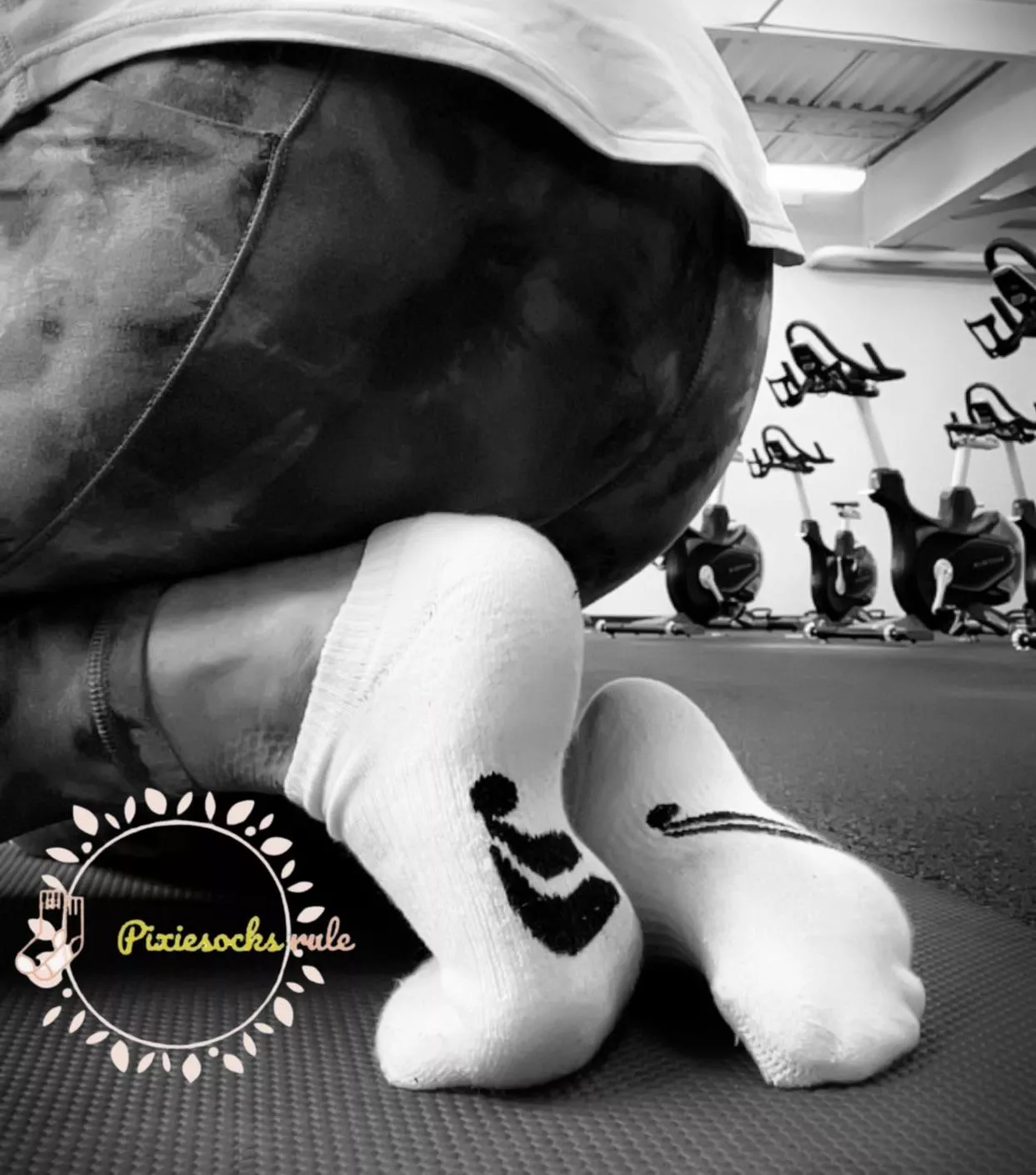 These socks rocked my spin class. Now they will rock your world! 😉