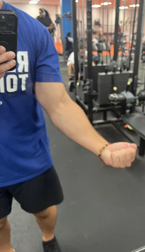 Veins still coming in strong