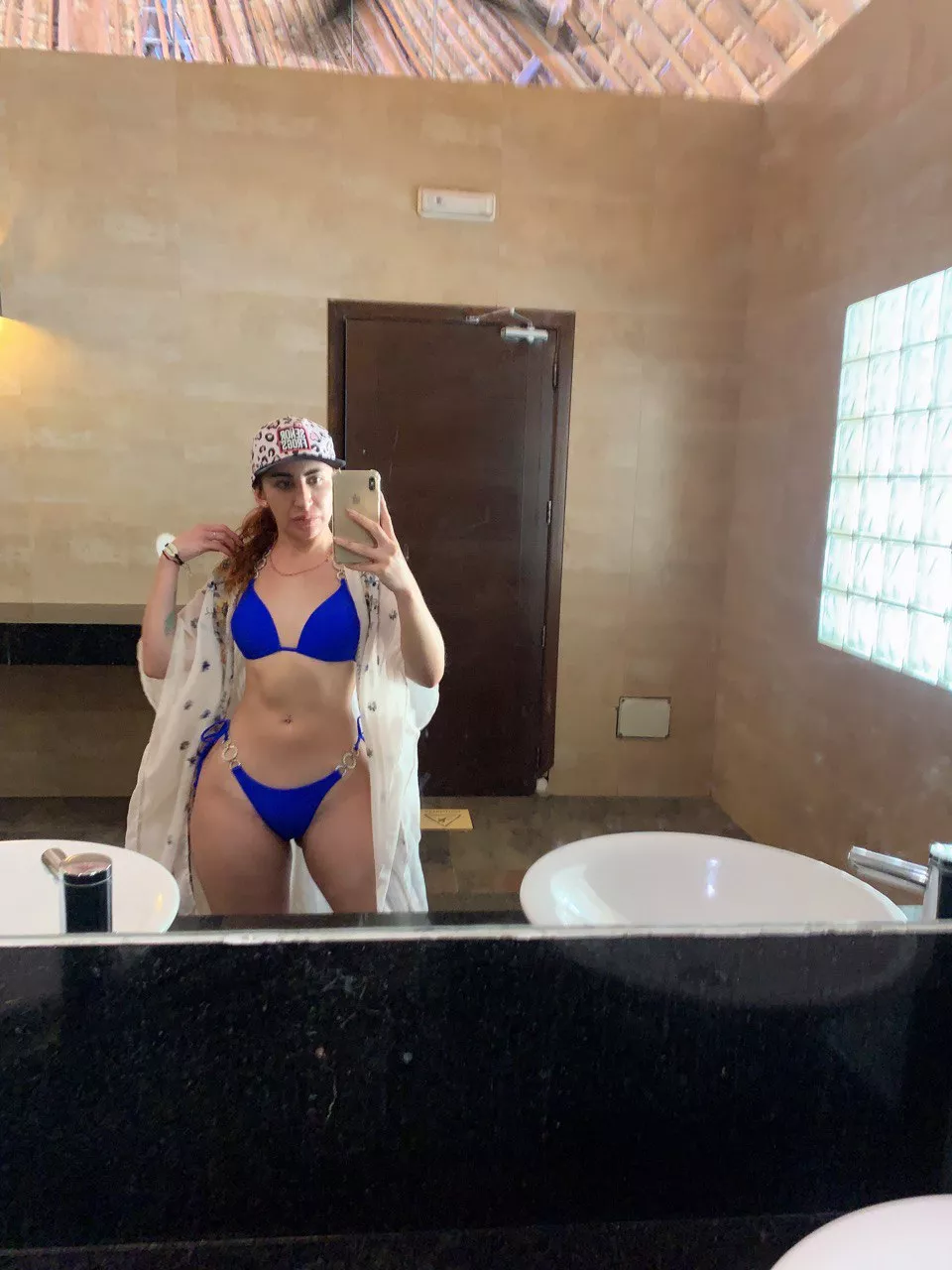 Blue bikini for this fitness girl 💪💙