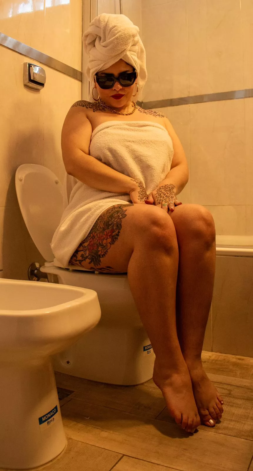 I feel the need for a personal human toilet.